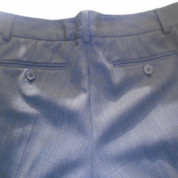 THEORY BLACK AND GRAY CHECKERED PANTS SIZE 4 - Picture 8 of 12